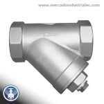 Filtro tipo "Y" extremos NPT 4" 800# INOXIDABLE - Grado 304