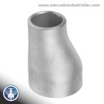 Reducción excéntrica Inoxidable soldar 3" x 2" Sch. cédula 40 Grado 304 /304L