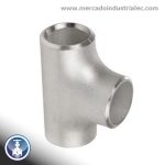 Tee Inoxidable extremos soldables 4" Sch cédula 40 Grado 304 /304L