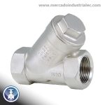 Válvula check tipo "Y" extremos NPT 4" 800#