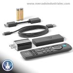 Dispositivo de streaming Fire TV Stick 4K Max con Wi-Fi 6 y control remoto por voz Alexa (incluye controles para la televisión)