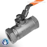 2" - (CL-1500 / 3600 PSI CWP) VĂĄlvula de bola manual 2pz (welded) paso TOTAL