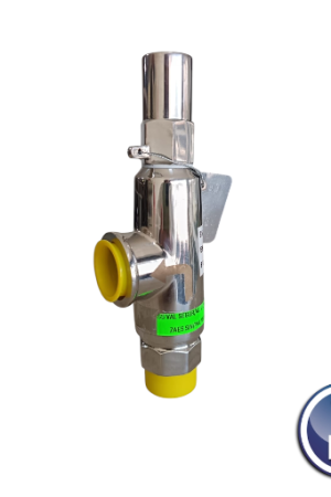VALVULA DE ALIVIO 1" NPT SET:100 PSI INOXIDABLE SS-316- Zaes Valve (Act. 07-26)
